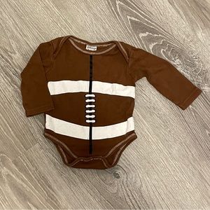 Football 0-3 month baby onesie newborn boy